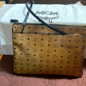 Authentic MCM clutch/ Crossbody purse